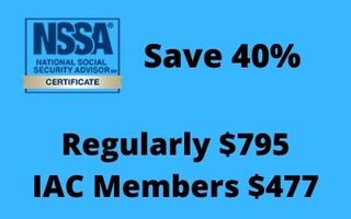 NSSA - National Social Security Advisor Program 40% Discount