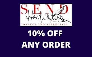 Send Handwritten 10% Discount