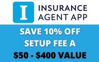 Insurance Agent App  - 10% Discount off Setup Fee